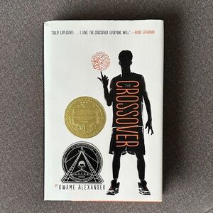 The Crossover 🏀by Kwame Alexander Hardcover. LIKE NEW!⭐️